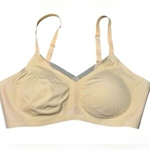 Honeylove size XL Seamless Tan Bra NWOT COMFORT Stretch